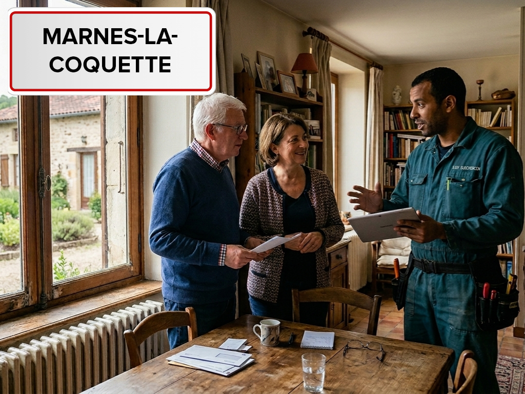 Installation de pompe à chaleur à Marnes-la-Coquette (92430) dans les Hauts-de-Seine